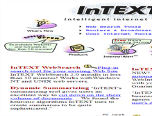 Tablet Screenshot of intext.com
